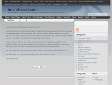 Tablet Screenshot of imamfaisal.com